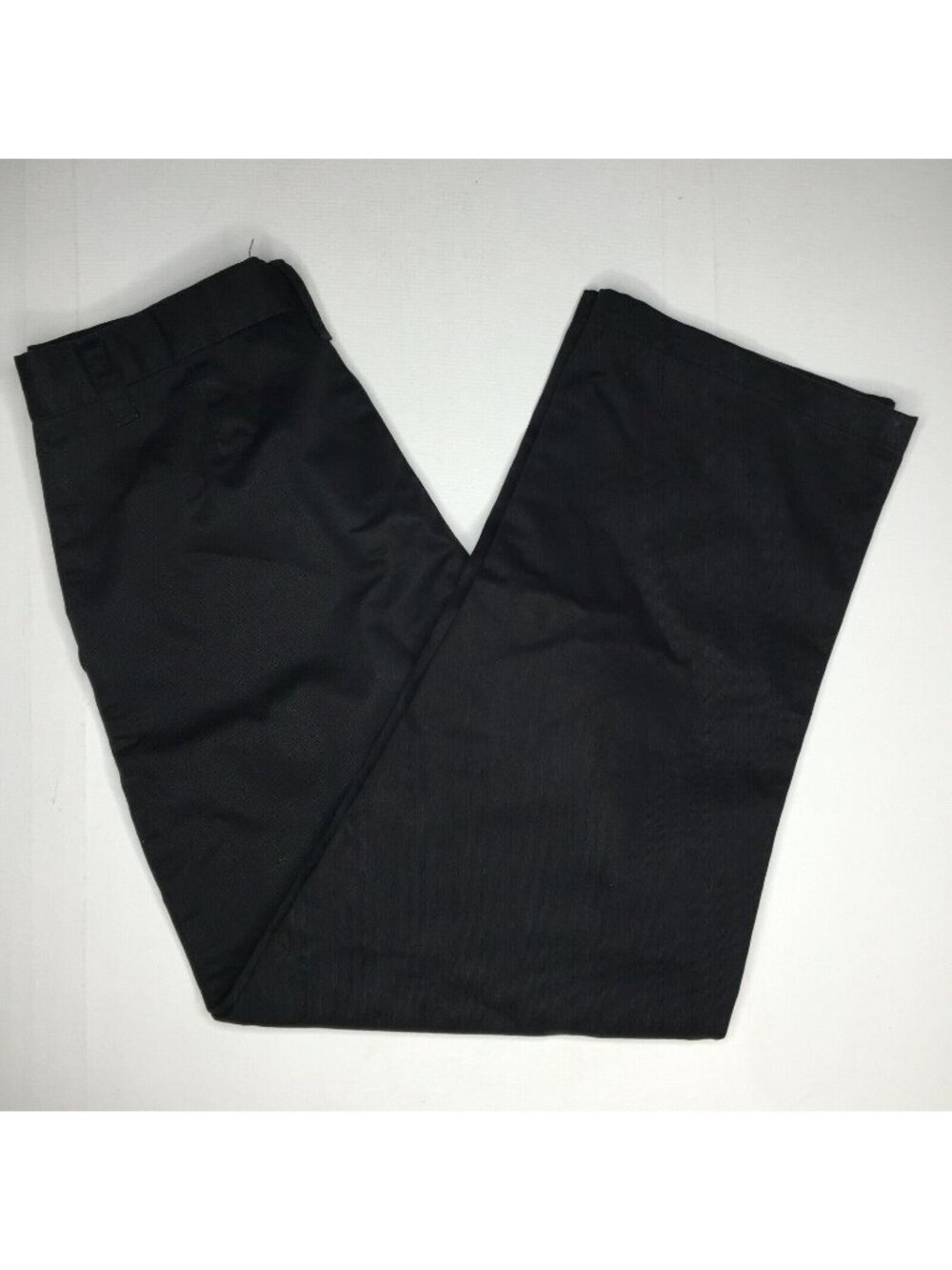 Cherokee Girls Boys Childrens Pants Black Size 12 Expandable Waist Button Zipper